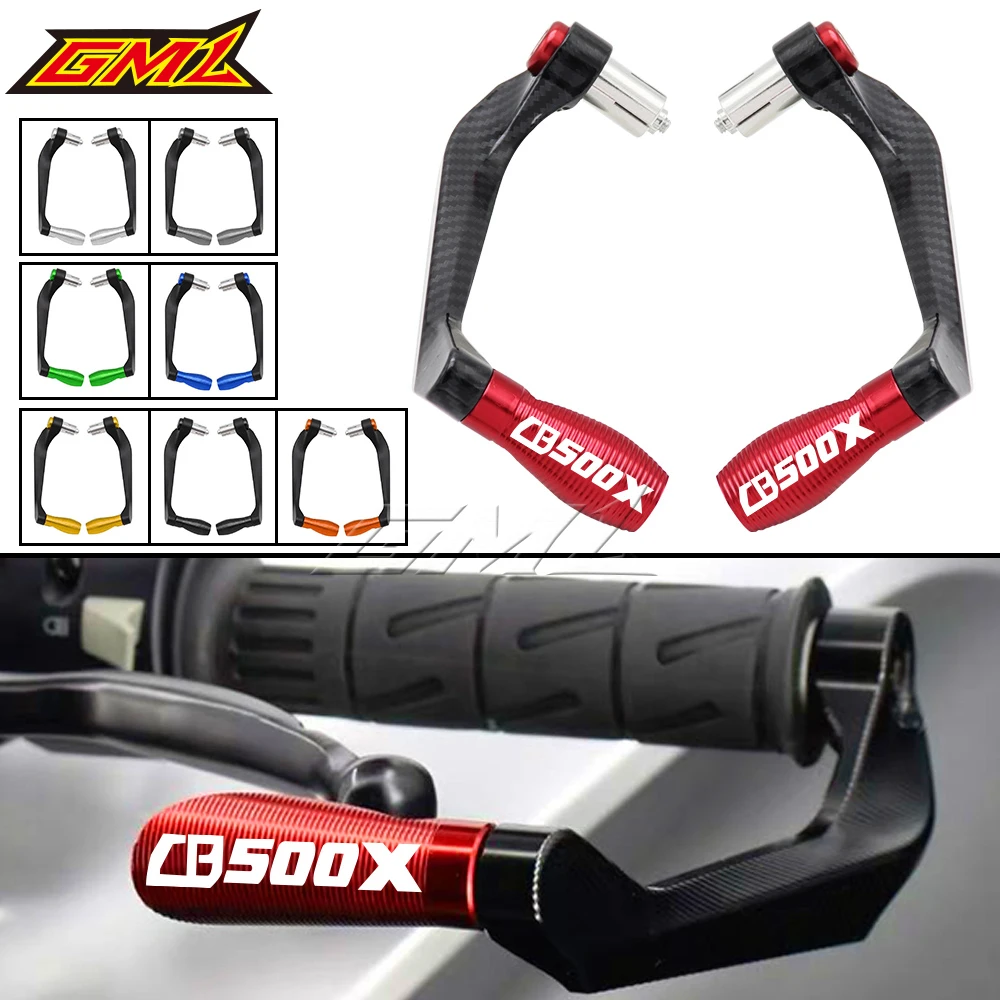 

For HONDA CB500X CB 500X Motorcycle Universal 22mm CNC Handlebar Grips Guard Brake Clutch Levers Handle Bar Guard Protector