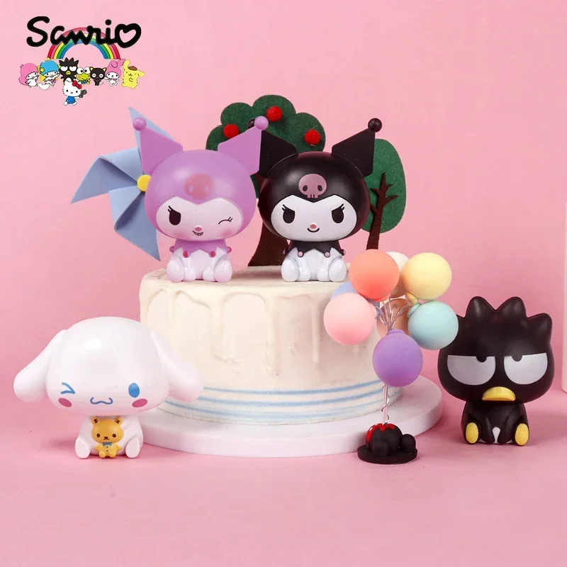 Sanrio серии Big Head Tamagotchi Dog Pacha Melody Kuromi клубника медведь крутой Пингвин украшение