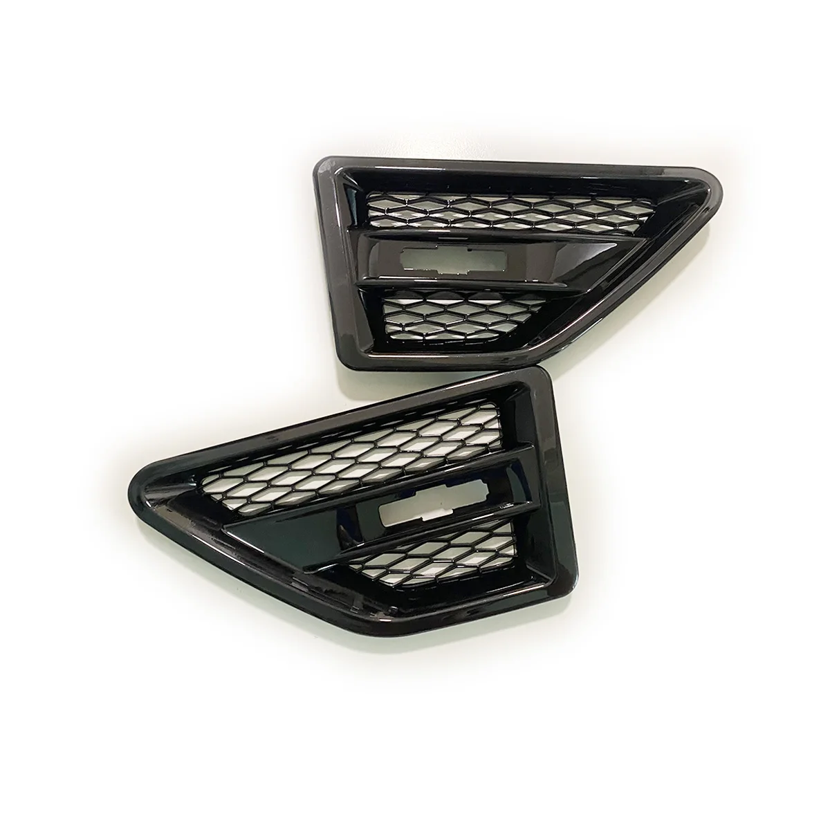 

2 шт., спойлер на боковое крыло автомобиля, выходной вентиляционный отверстие для Land Rover Freelander 2 LR2 2006-2014, гоночная дверь автомобиля, боковая решетка, вентиляционная сетка, гриль