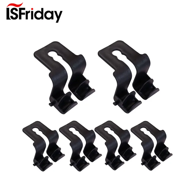 

4pcs Car Rear Seat Hook Back Seat Hidden Car Vehicle Back Seat Hanger Organizer for Bag Handbag Purse Clothes Coats