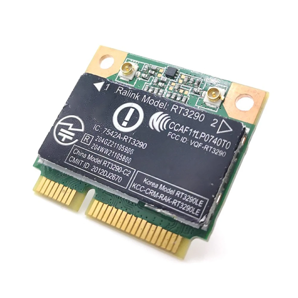 Беспроводная сетевая карта RT3290 2 4 ГГц 150 Мбит/с 802.11b/G/N PCIE Wlan Wi-Fi BT WIFI адаптер для HP
