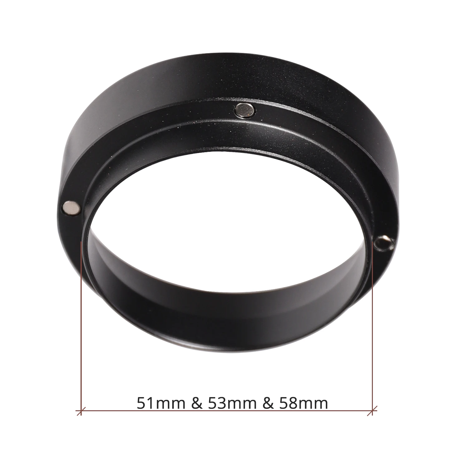 51/53/58mm Espresso Coffee Dosing Ring - Portafilters Coffee Filter Catcher Replacement Ring For Espresso Brewing, Barista Tool images - 6