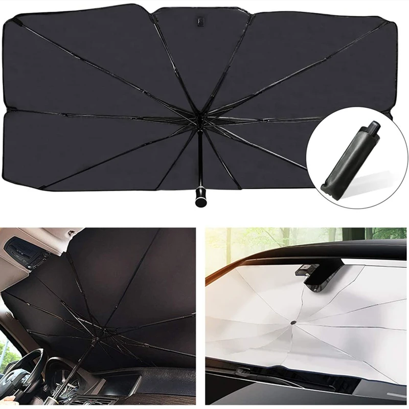 

Car Sun Umbrella Shades for Windshield Foldable Sun Shade Cover UV Protection Heat Insulation Car Interior Front Window Sunshade