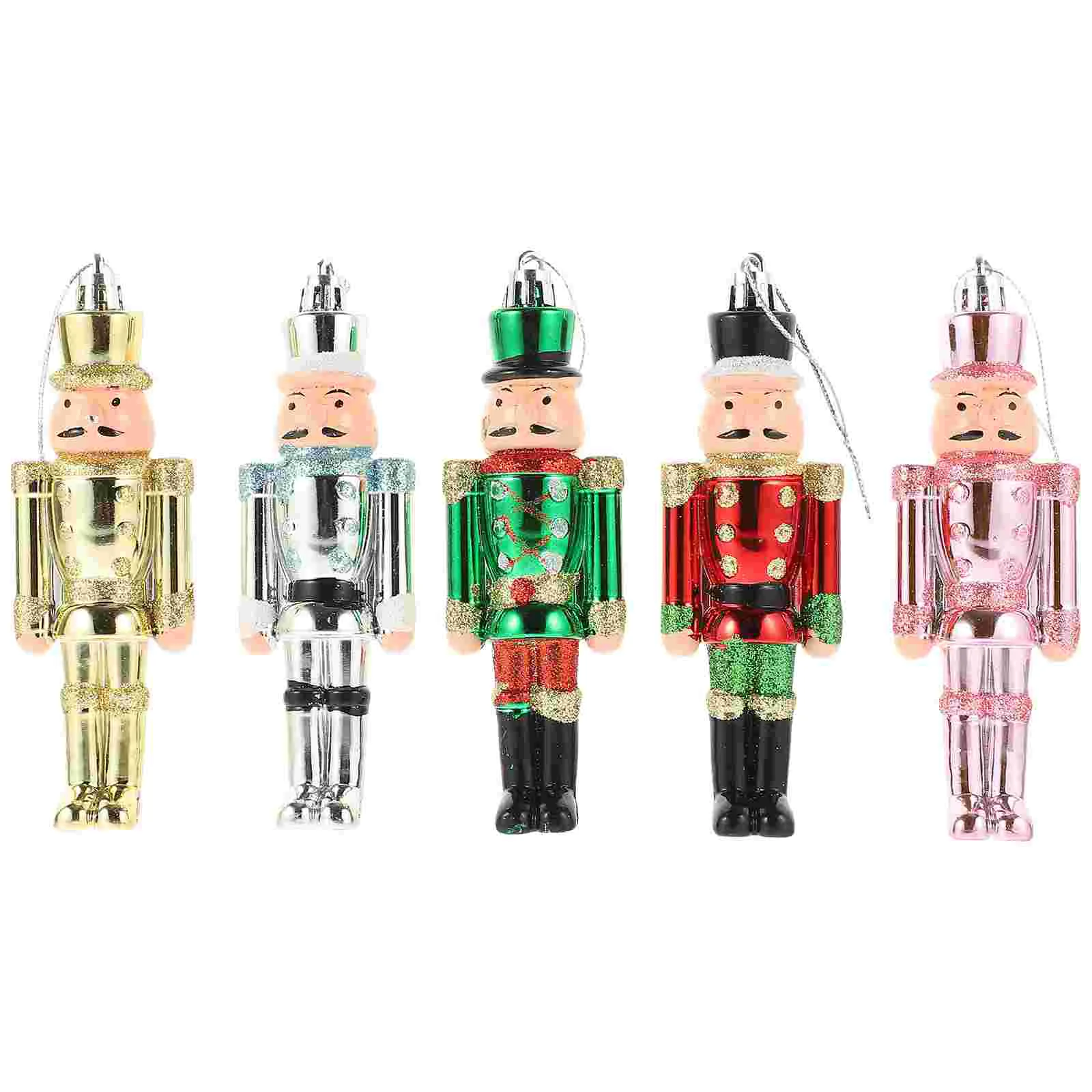 

Gift Nutcrackers Decorations Xmas Ornament Party Supplies Plastic Hanging Christmas Tree Ornaments