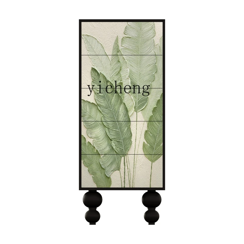 Современный минималистичный шкаф ZK для входа в гостиную комод с выдвижными