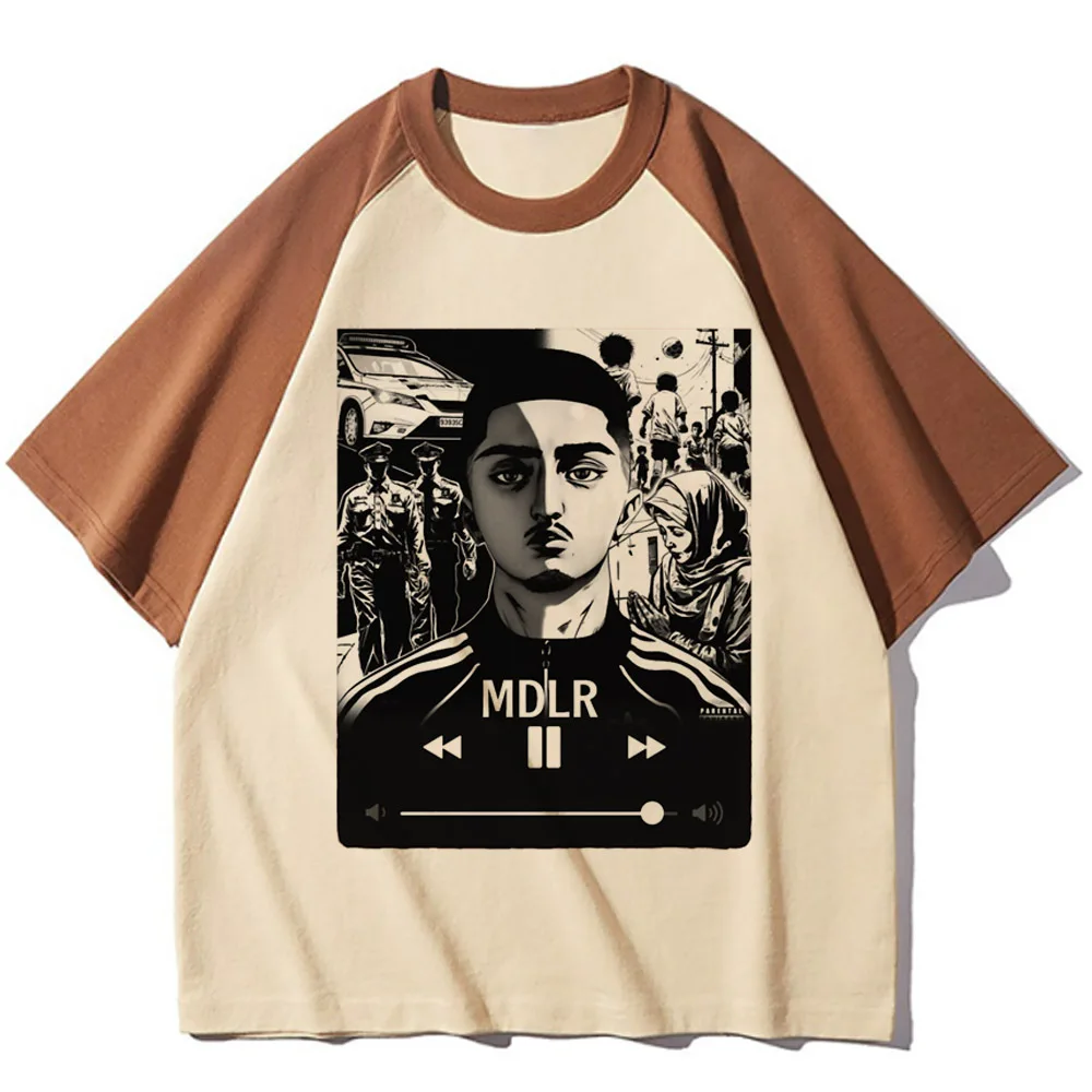 Женская футболка с круглым вырезом принтом