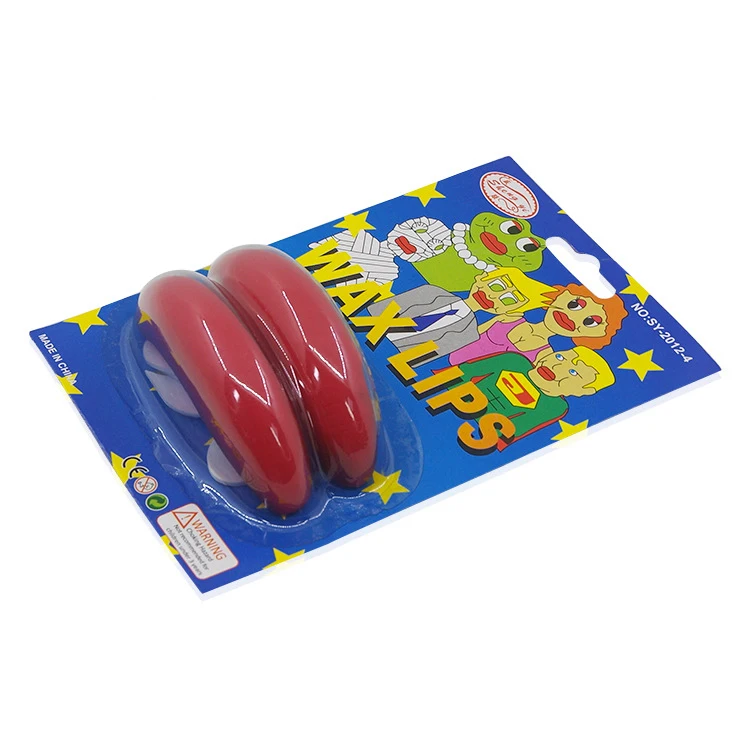 Воск губы Горячие Смешные толстые трюк большой свинья рот губы-сосиски