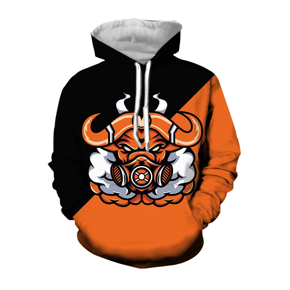 

Jumeast 3d Print Ox Bull Drip Hoodies Bullfight Y2k Aesthetic Hooded Sweatshirts Flipper Zero Hacker Kangaroo Pocket Men Clothes