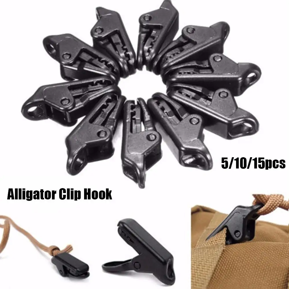 

Зажим для кемпинга на открытом воздухе, караван, рукоятка для кемпинга, инструмент для затяжки холста, зажим-крокодил, крючок, зажимы для брезента