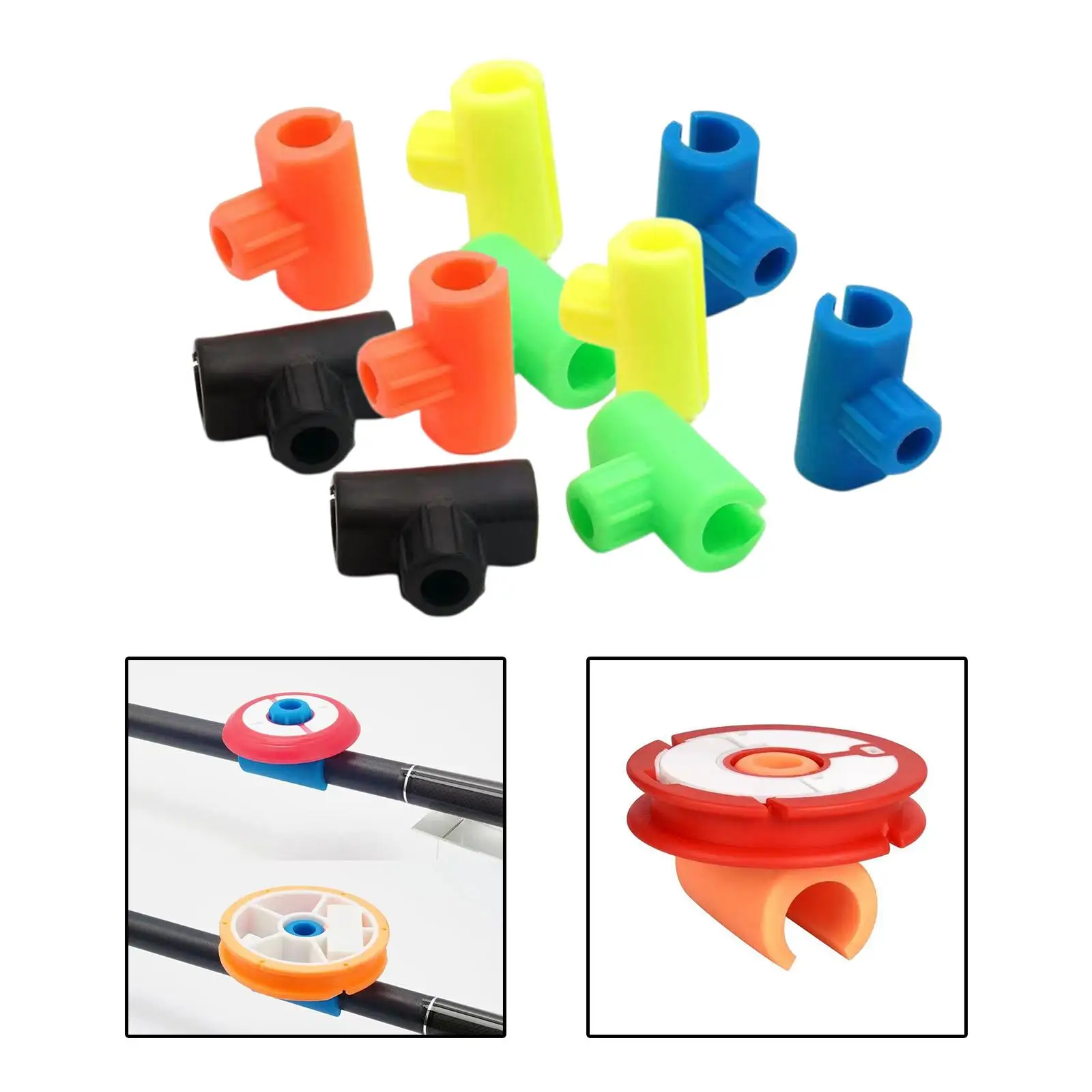 

10 Pieces Fishing Line Bobbin Connector quick to Connect for Fishing