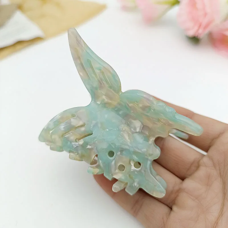 BYL новые заколки для волос в форме бабочки ацетатные во французском стиле милые