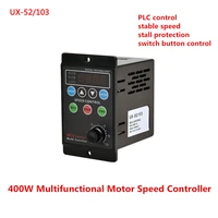 ux 52 mcu control multi function digital display motor speed 400w ac220v pinpoint regulator controller forwardbackward