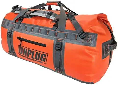 

Ultimate Adventure Bag -1680D Heavy Duty Waterproof Duffel Bag for Boating, Motorcycling, Hunting, Camping, Kayaks or Jet Ski. G