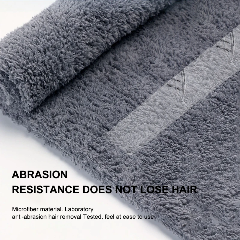 Seametal Полотенце Для Мойки Автомобиля 40x100 См Коралловый Бархат Ткань Чистки Из