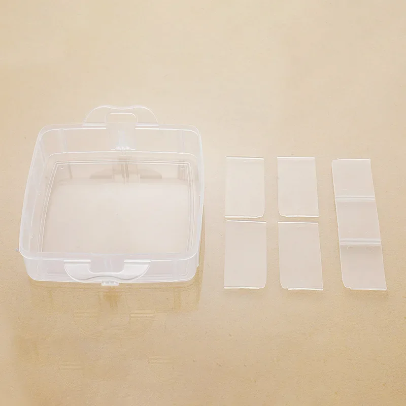 3 слоя 18 отделений прозрачная коробка для хранения контейнер ювелирных изделий