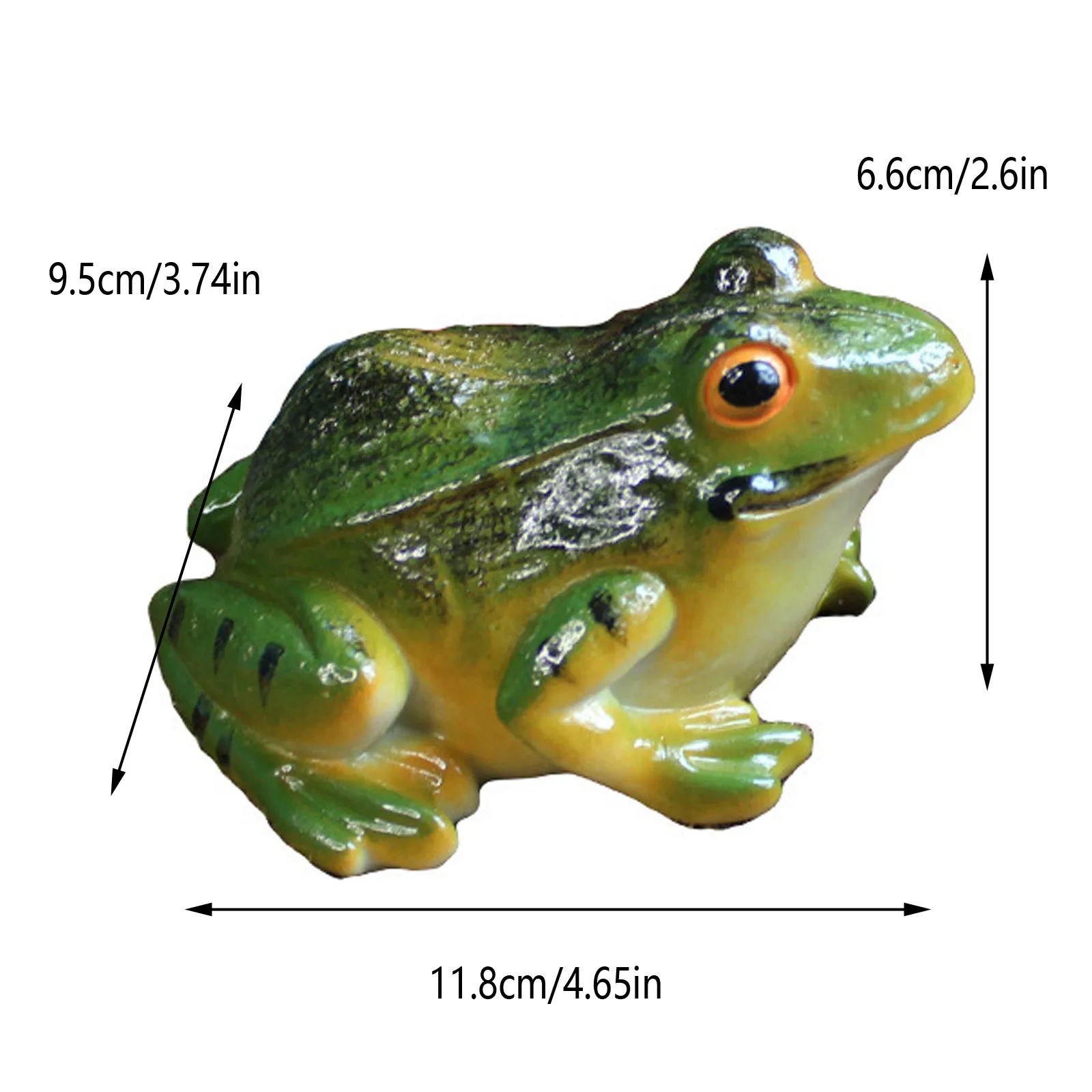 Фигурка-принц-лягушка с короной удивительная коллекционная милая фигурка декорации статуэтка для стола настольный декор декорация.