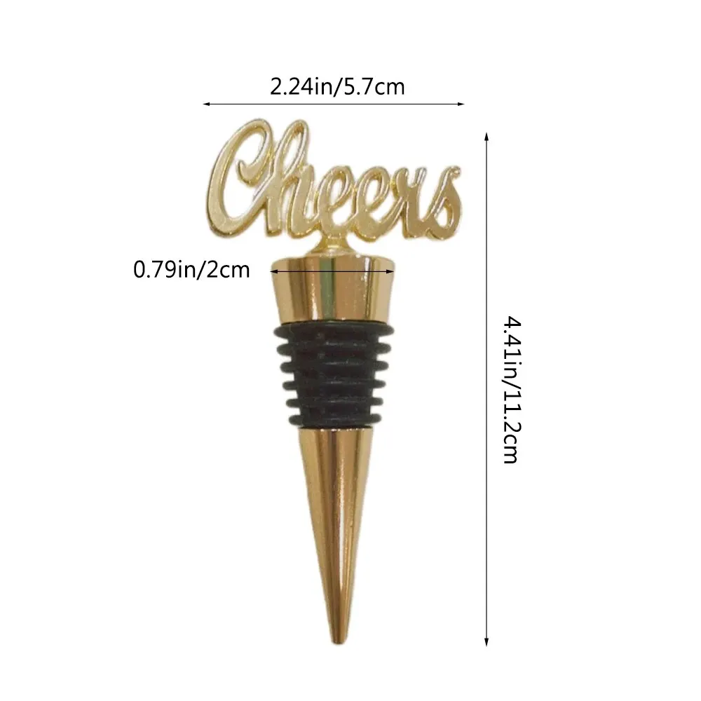 Креативные виниловые пробки в форме поздравления экологически чистые