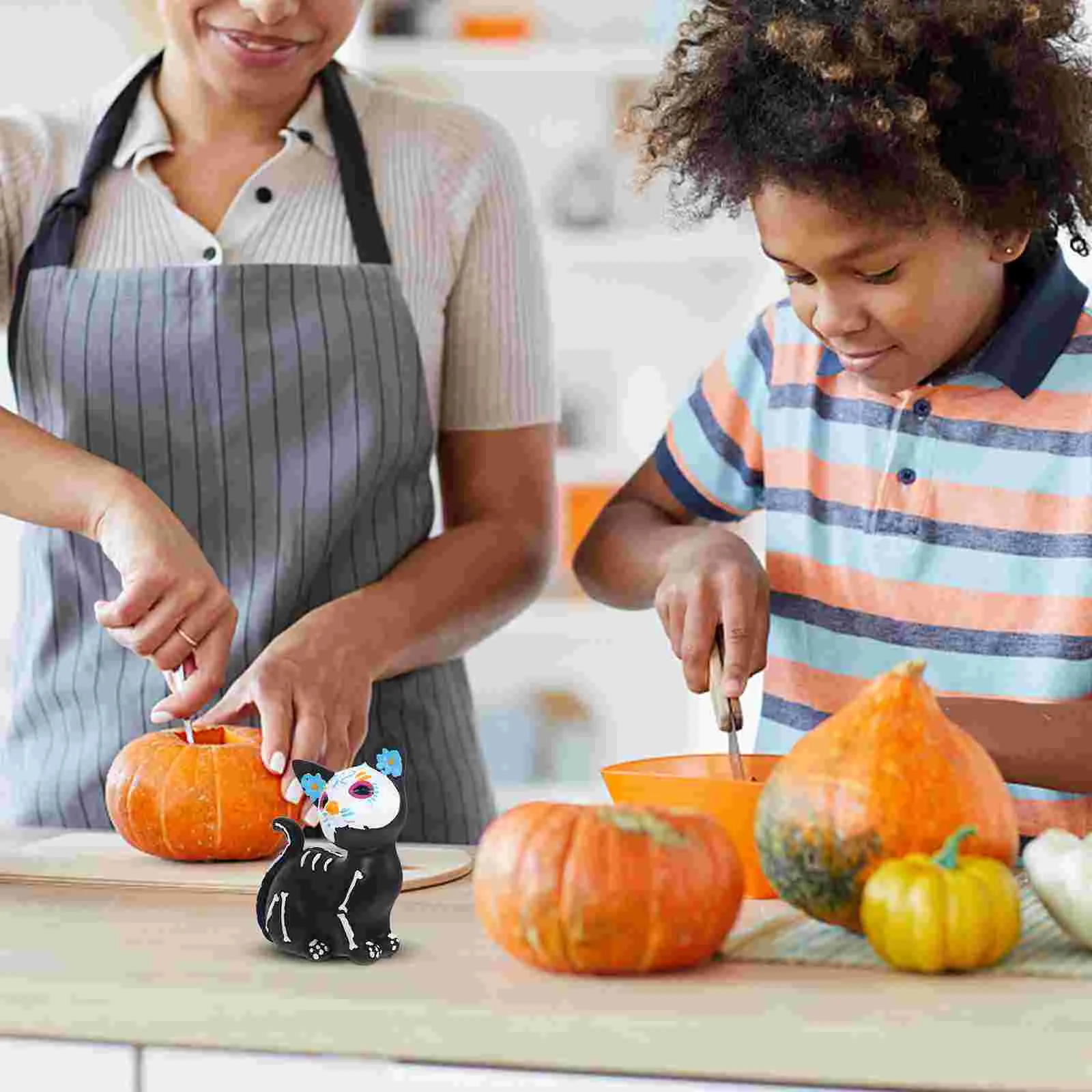 Фигурка собаки День мертвых игрушки для вечеринки на Хэллоуин декор рабочего