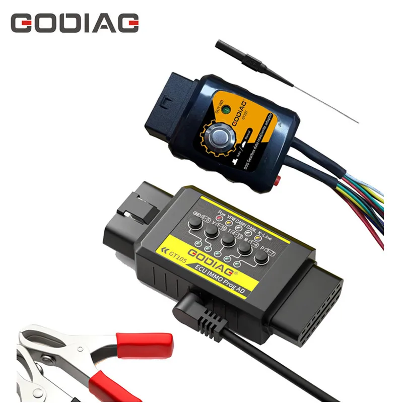 

GODIAG GT105 ECU IMMO Kit Plus GT107 DSG Gearbox Data Read/Write Adapter for DQ250 DQ200 VL381 VL300 DQ500 DL501 for PCMtuner
