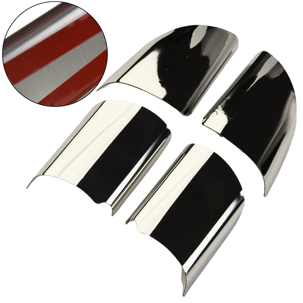 Наклейка на крышку декоративные наклейки для салона автомобиля нержавеющая