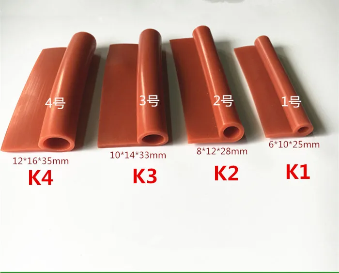 

1 meters P type high temperature oven door window silicone rubber sealing strip weatherstrip weatherstrip oven parts
