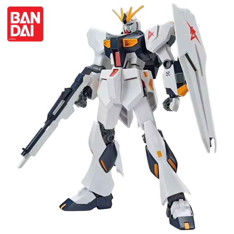 Фото В наличии Оригинальный 100% оригинальный Bandai Em Estoque Bandai Eg 1/144 Rx-93 V Gundam Unicornio Gundam Modelo De Plastico Праздничные подарки №2