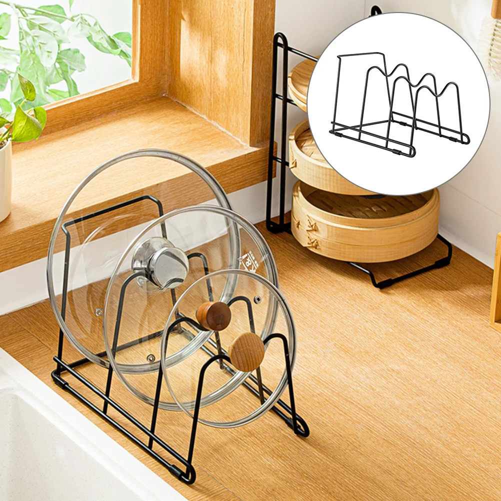 

Kitchen Utensil Organizer Chopping Board Stand Cabinet Pan Organizer Pot Lid Organizer Pot Lid Holders Kitchen Cabinet Rack