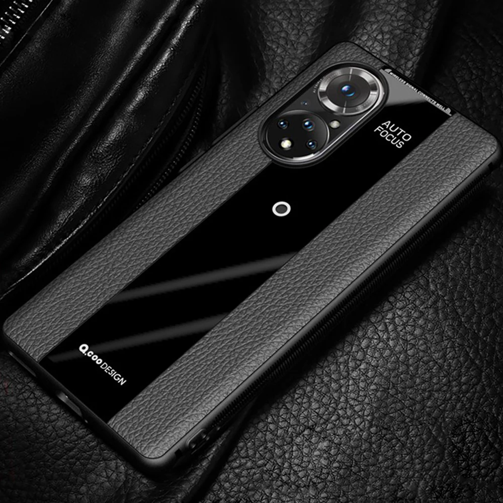 Роскошный силиконовый чехол для телефона Honor 60 из углеродного волокна Huawei 50 Pro