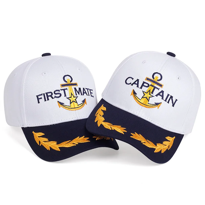 Sailor Boating Anchor Snapback Hat Adjustable