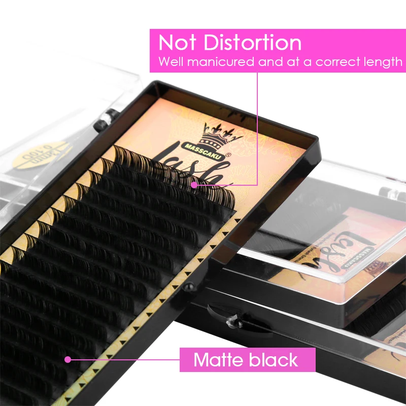 Ресницы для наращивания норковые Индивидуальные Накладные ресницы разные