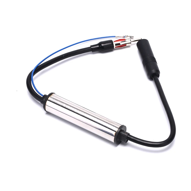 

Car Antenna Cable FM Antenna Signal Amplifier Antenna Signal Amplifier Plug Radio FM Inline Signal Amplifier Booster Extension