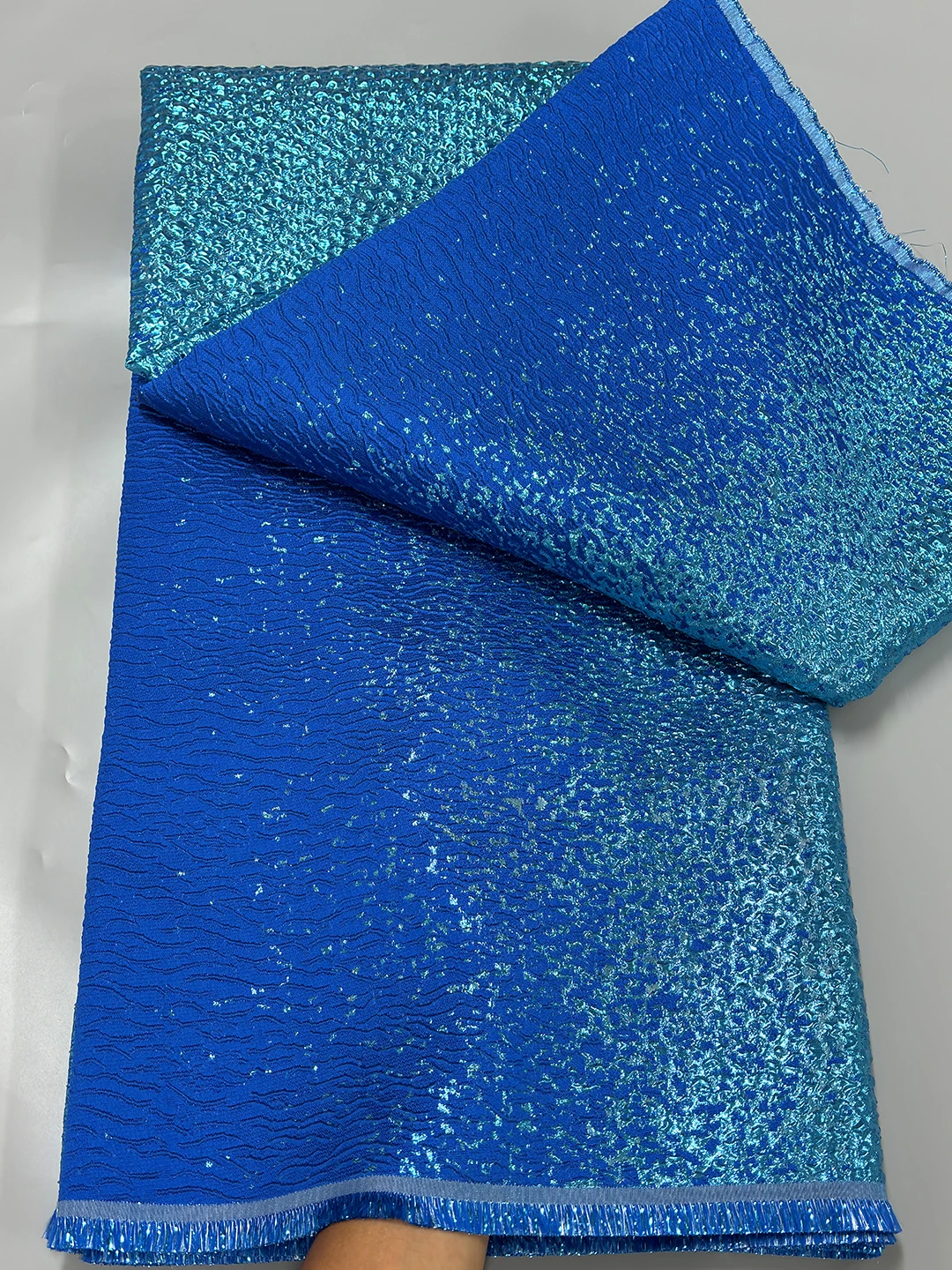 Роскошная африканская кружевная ткань 2024 высококачественная двухцветная