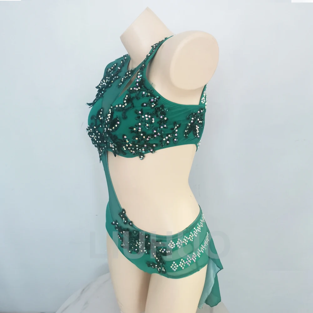 Женский костюм для танца живота лирический соревнований по индивидуальному