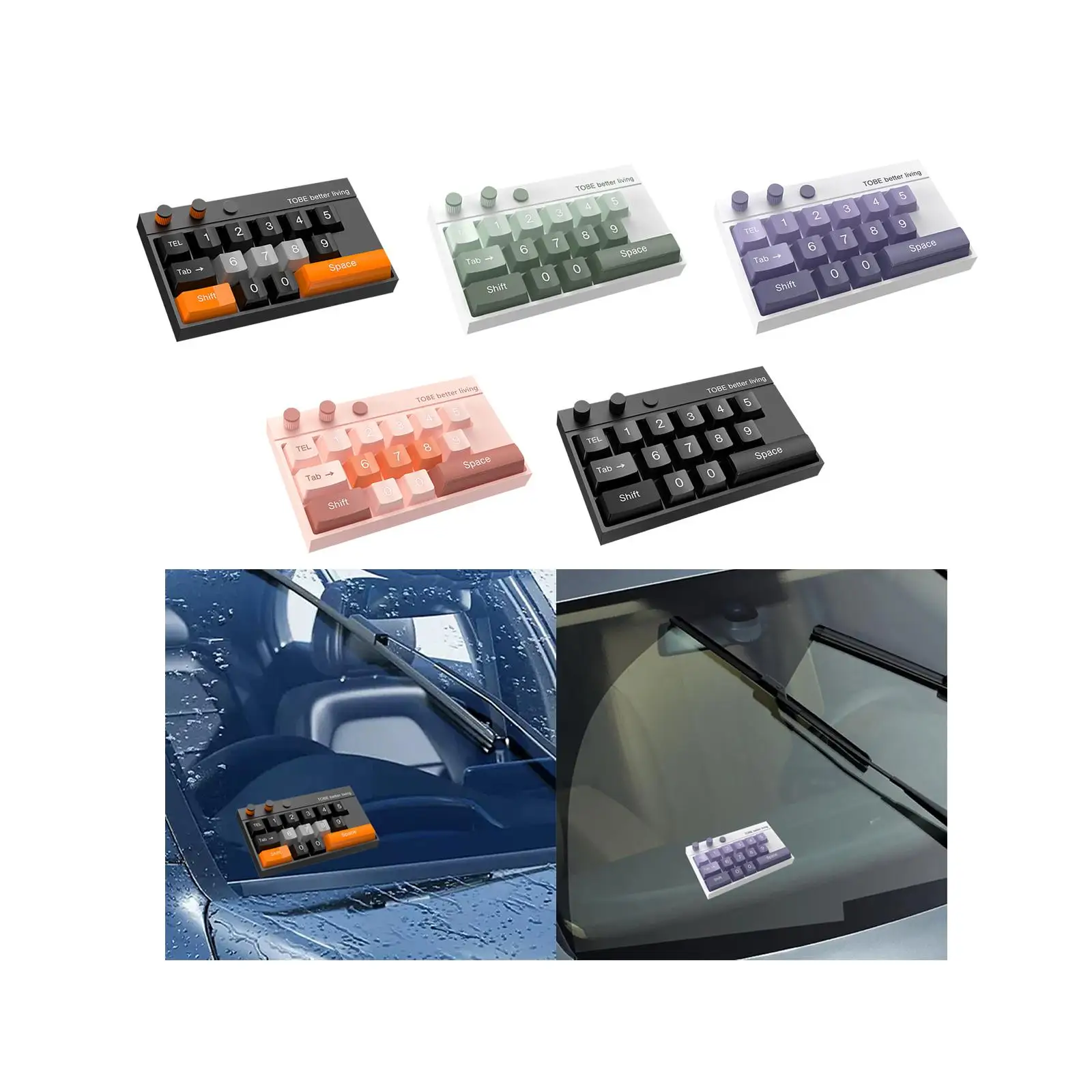 Знак с номером парковки автомобиля Временный знак Дизайн клавиатуры