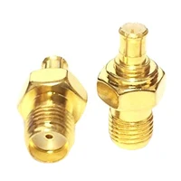 1pc sma female male switch mcx plug jack rf coax adapter convertor straight goldplated wholesale for wifi new