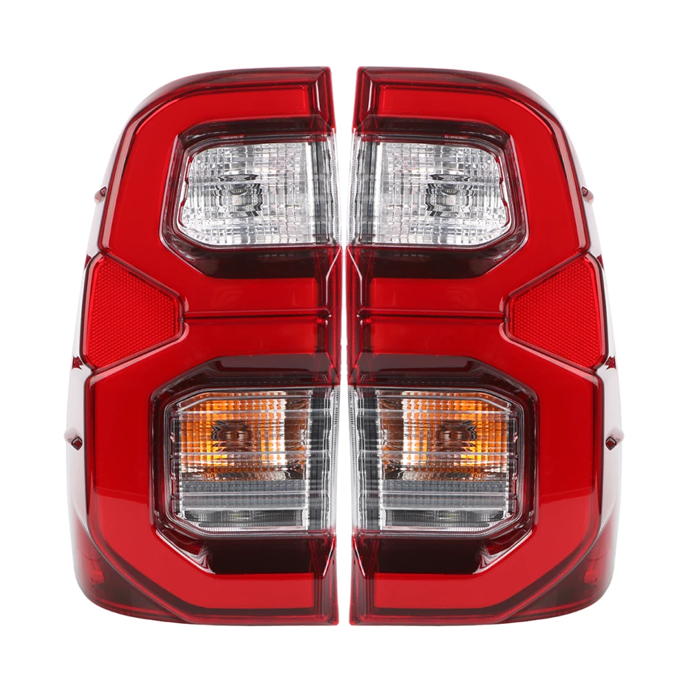 Светодиодные задние фары для Toyota Hilux Revo Rocco 2020 2021 2015-2019 фонари указатели поворота
