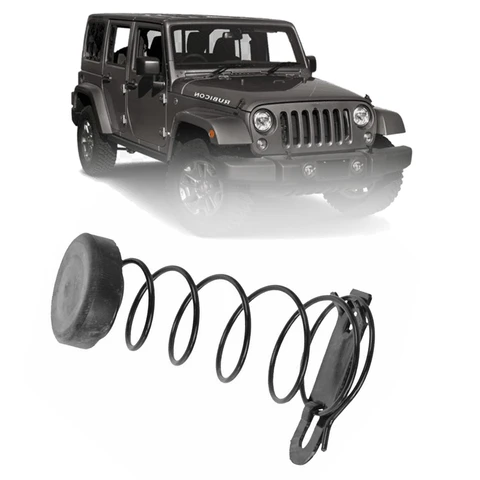 Для 1997-2018 годов выпуска Jeep Wrangler Jk Пружинная защелка капота Одинарная пружина подъема капота 55176732AD