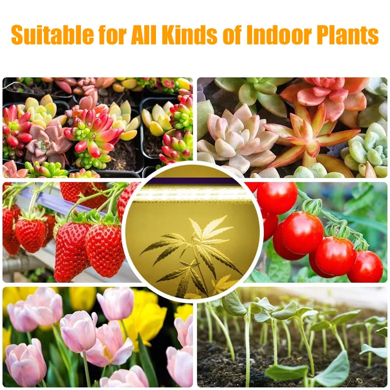 Светодиодные ленты полного спектра для выращивания растений светодиодная лампа