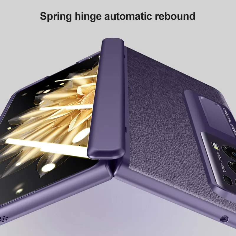 Кожаный чехол-книжка для телефона Honor Magic V2 V 2 PC Hard Full Protector противоударный чехол с