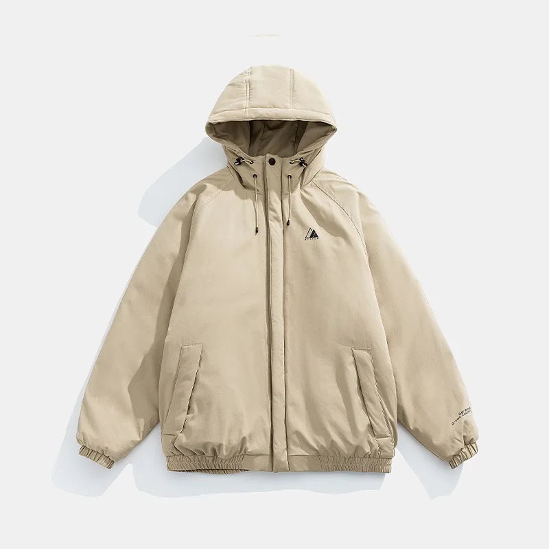 Japanese Fashion Outdoor Hooded Cotton Padded Jacket for Men In Winter, New Functional Windproof Couple's Cotton Padded Jacket