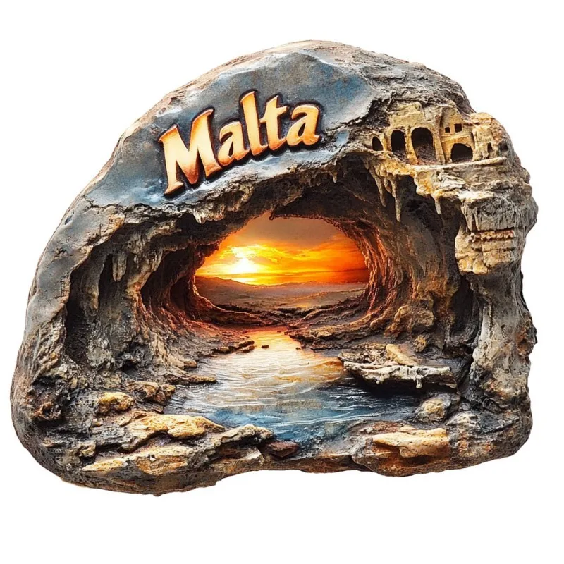 Магниты для холодильника 3D Европа Мальта