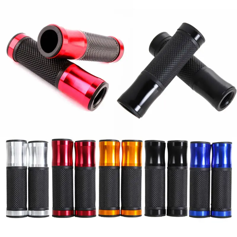 CNC 22 мм 1 пара мотоциклетные велосипедные алюминиевые гелевые резиновые ручки 7/8