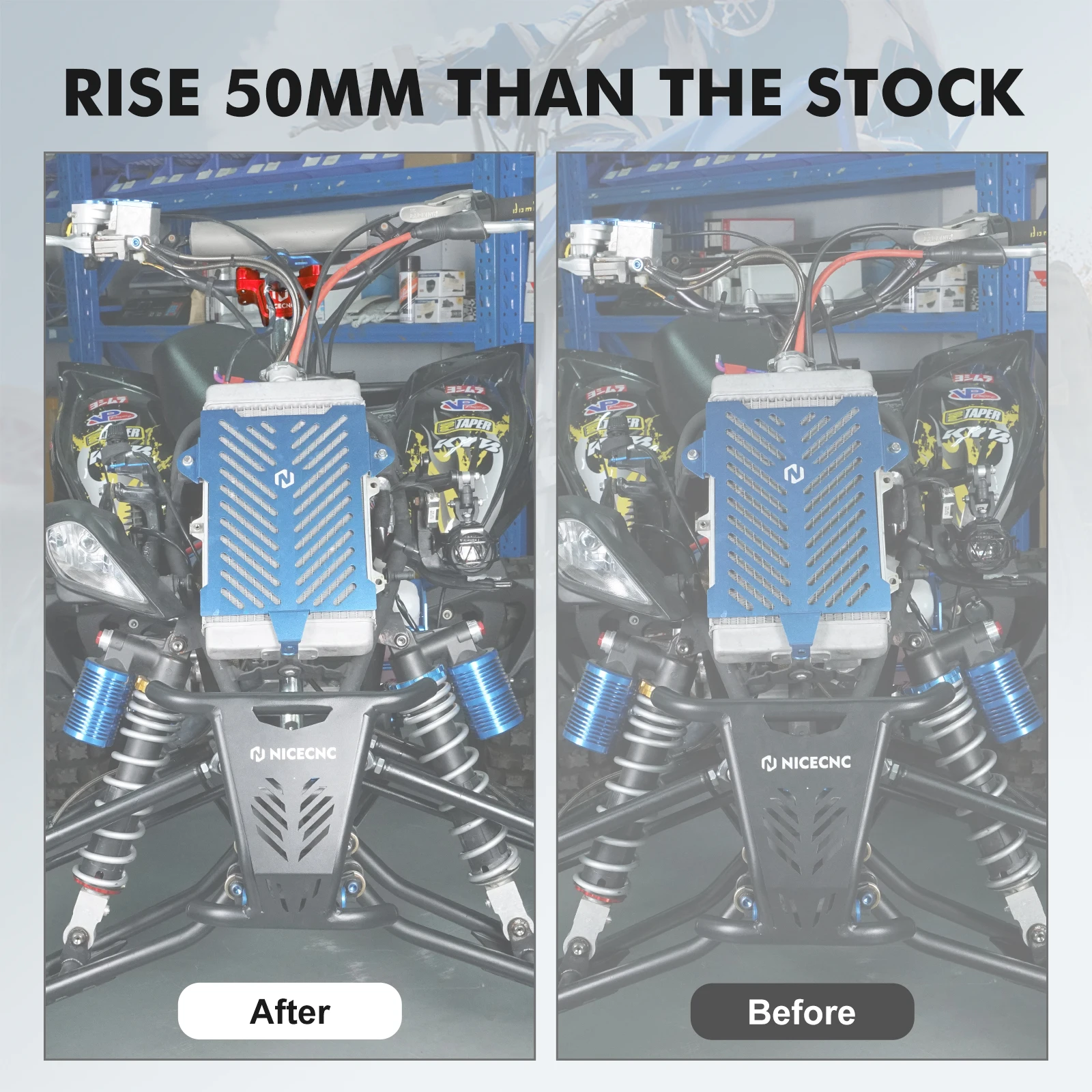 Вал рулевого стержня NICECNC ATV 28 мм для Yamaha Raptor 700 YFM700 700R YFM700R 2013-2022 SE 2014-21 аксессуары