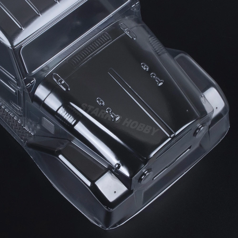 1965 Toyota FJ40 грузовик кабина ПК прозрачный Кузов для 1/10 RC Гусеничный автомобиль