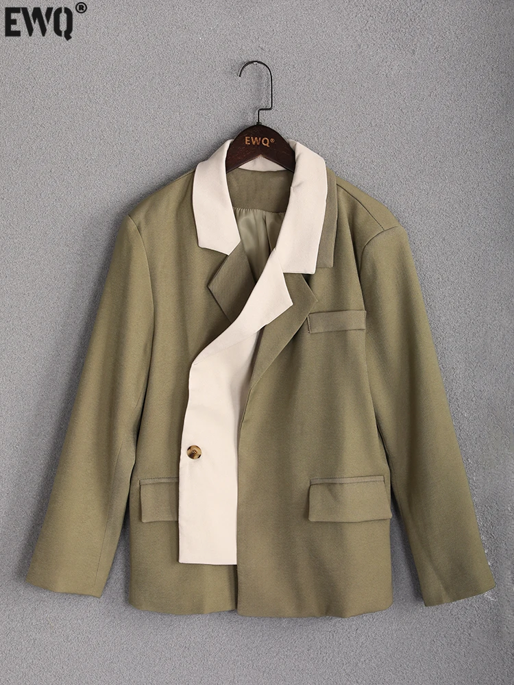 

Женский блейзер на одной пуговице, с длинным рукавом