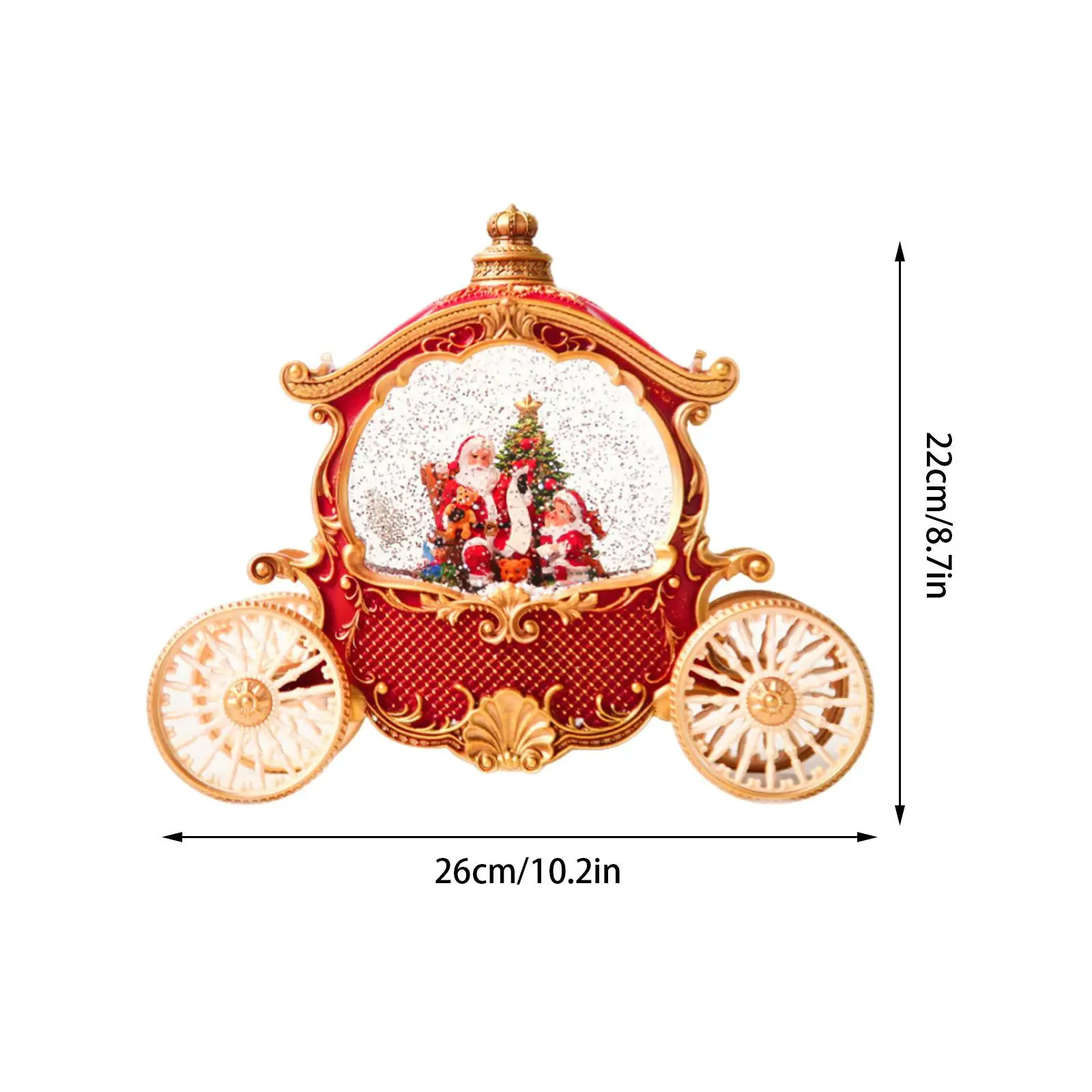Рождественский Снежный шар Музыкальный для дочери и сына