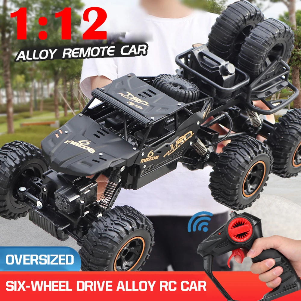 

1/12 38CM RC Car 6WD 2.4G Remote Control Crawler Drift Off Road Vehicles High Speed Electric Buggy Cars Trucks Toys for boys