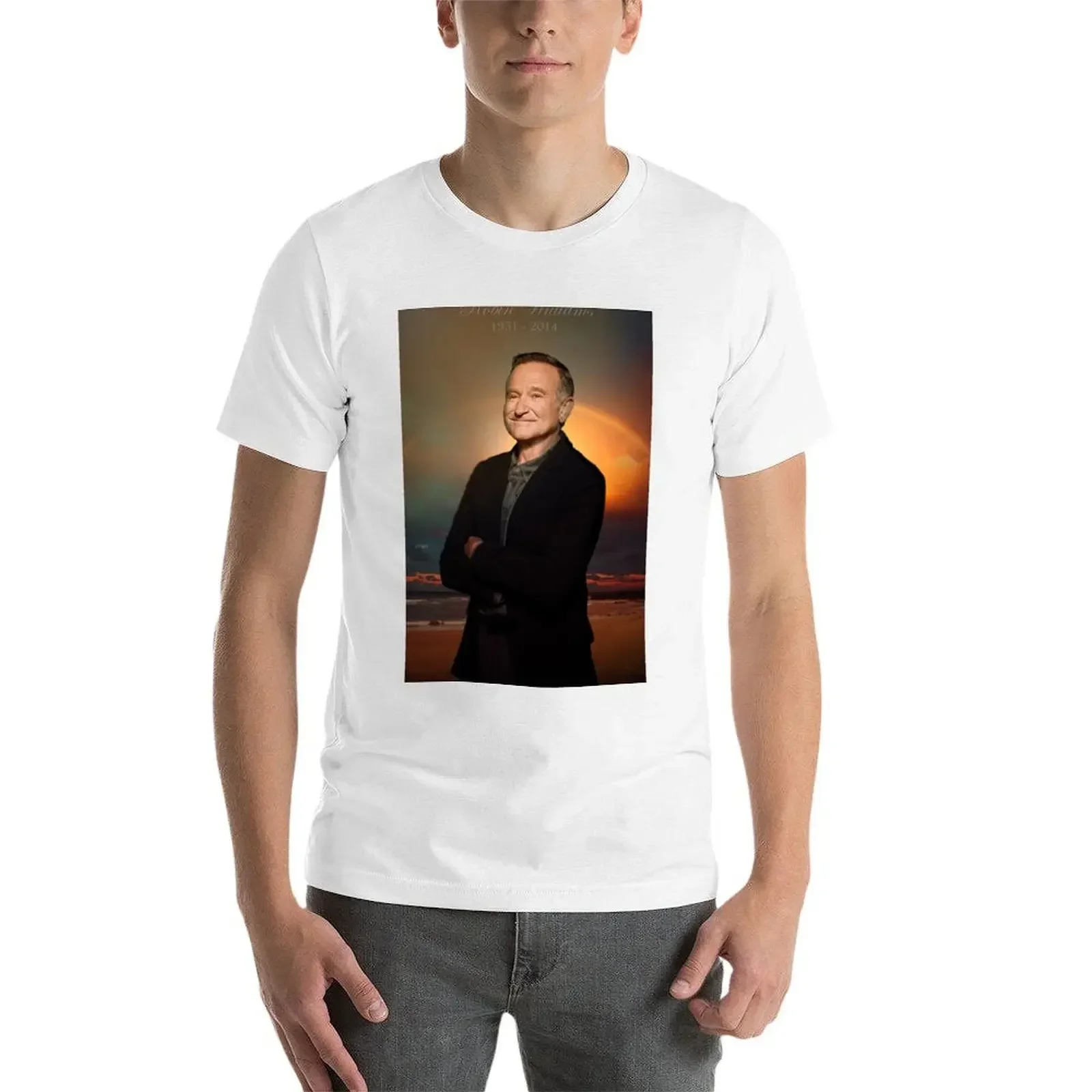 Футболка Robin Williams ~ Paradise уличная одежда футболки с рисунком рэпера летние топы