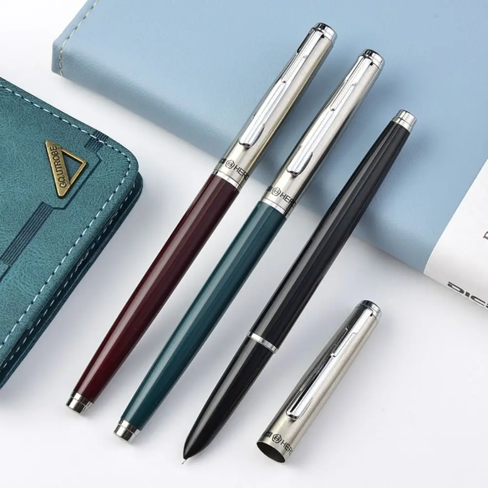 Профессиональная элегантная перьевая ручка Hero 007 пластиковая Классическая