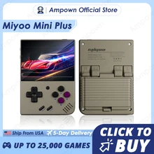 Miyoo Mini Plus Portable Retro Handheld Game Console 3.5inch IPS Screen Mini+ V2 V3 Video Game Console Linux System Classic Game